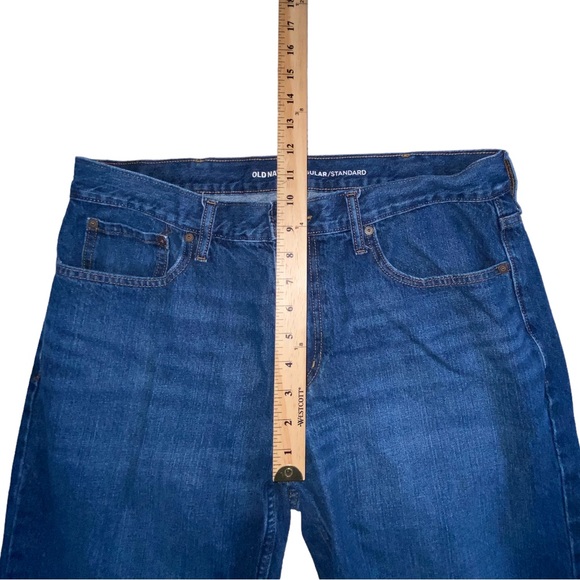 Old Navy Men’s Regular Actual (35x33) Blue Jeans 36x34 - Picture 3 of 11